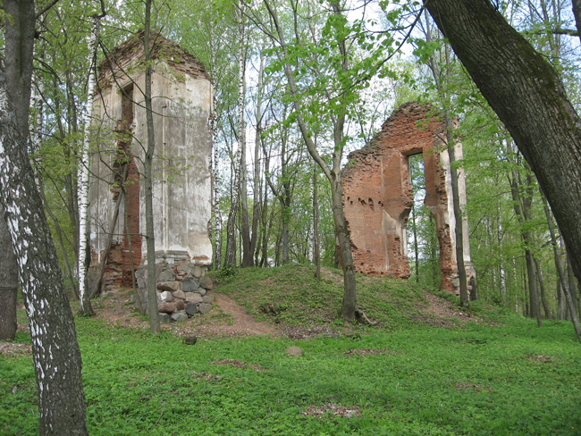 Дворец Тышкевичей (руины) (Логойск)