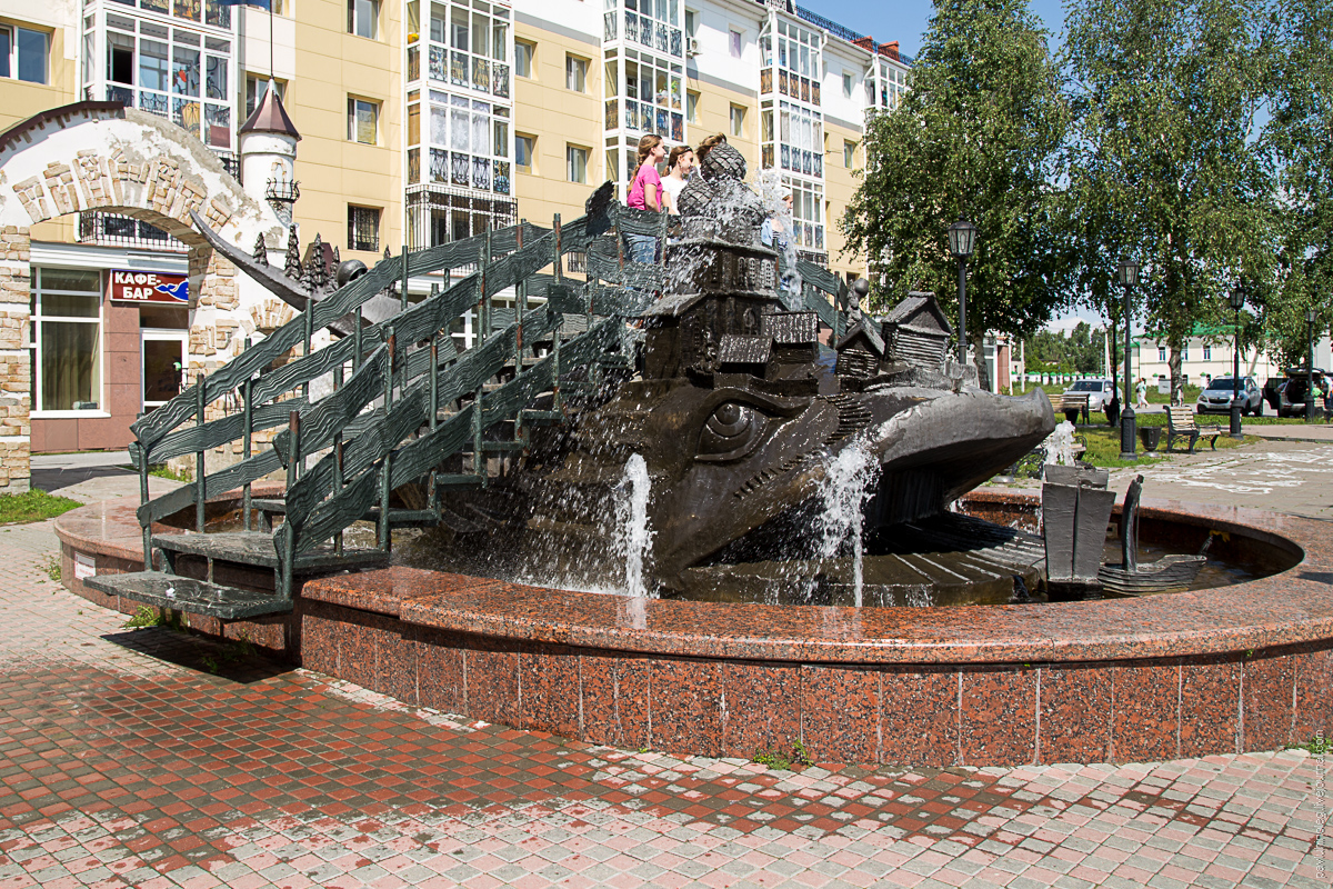 Памятник Ершову и сказочным героям (Тобольск)