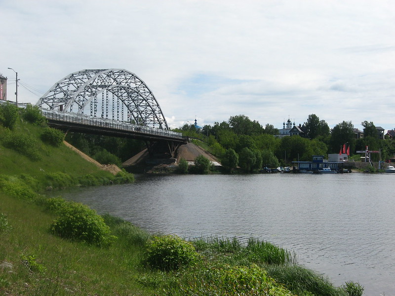 Никольский мост через реку Кинешемку (Кинешма)