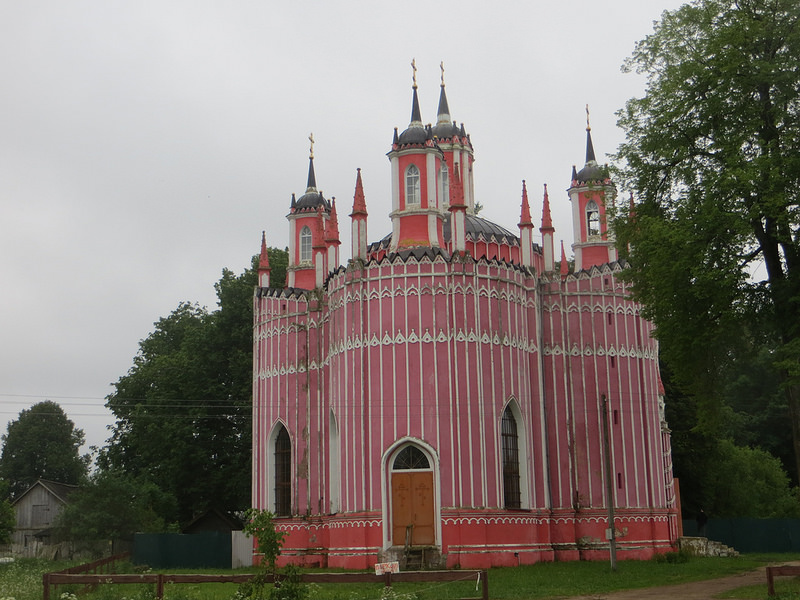 Преображенская церковь в с. Красное (Старица)
