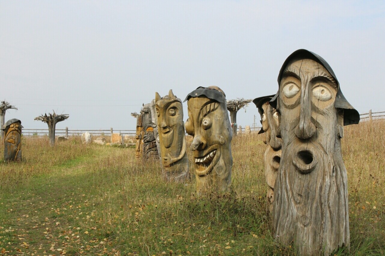 Музей деревянной скульптуры в деревне Пармайлово (Пермский край)