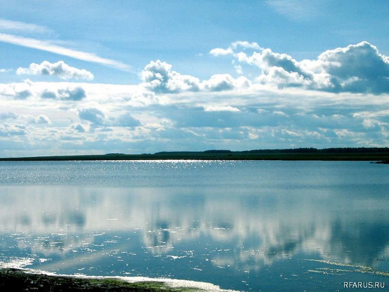 Горько-соленое озеро Булухта (Волгоградская область)