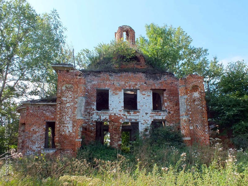 Казанская церковь в Турино (руины) (Заокский)