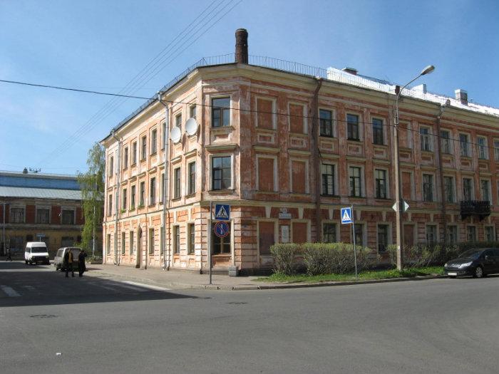 Дом, в котором жил А. С. Попов (Кронштадт)