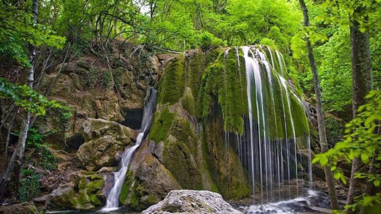 Водопад Козырек (Коболар) (Крым)