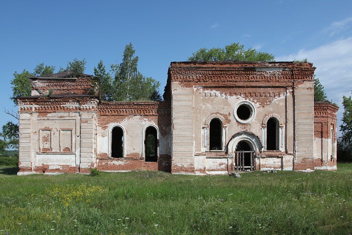 Крестовоздвиженская церковь в Юшково (Касли)