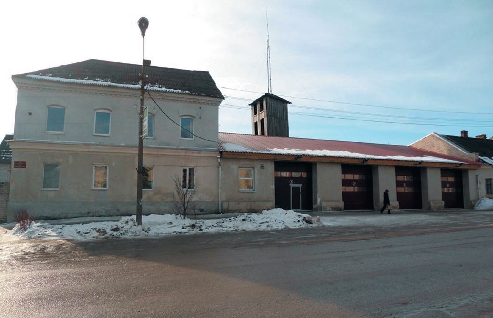 Склад Вереятова и здание пожарного депо (Опочка)