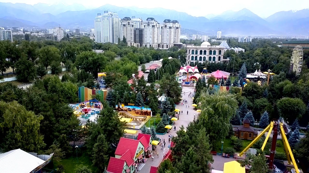 Центральный парк Алматы (Алма-Ата)