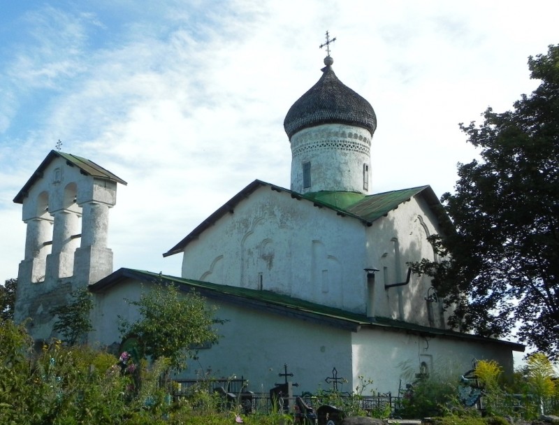 Никольская церковь на погосте Устье (Псковская область)