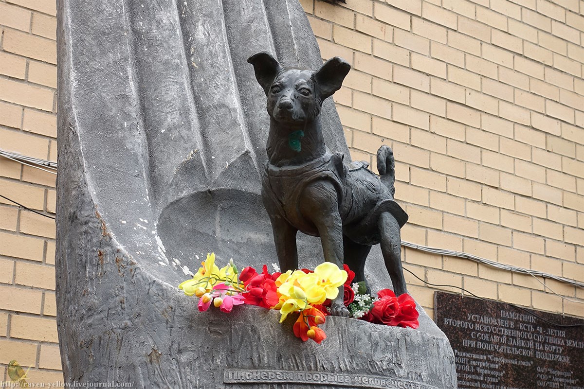 Памятник собаке Лайке (Москва)