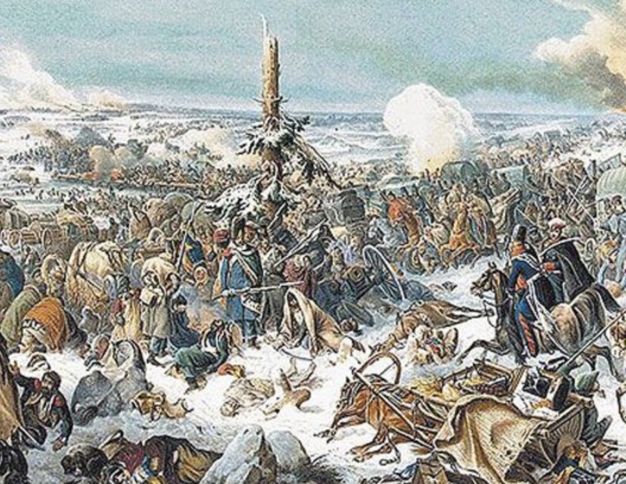 Место переправы французов через реку Березину (Борисов)