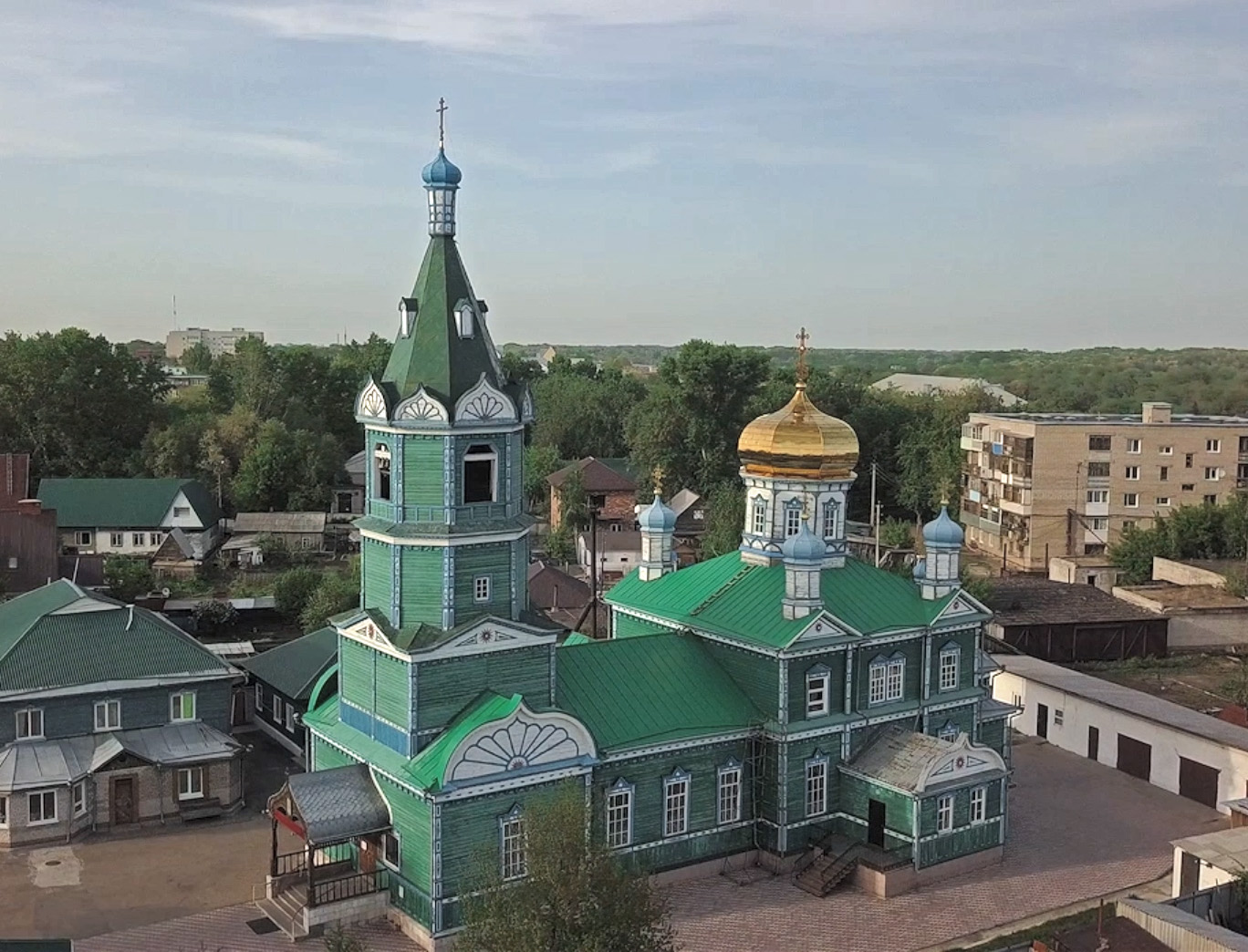 Деревянная церковь Михаила Архангела (Рубцовск)