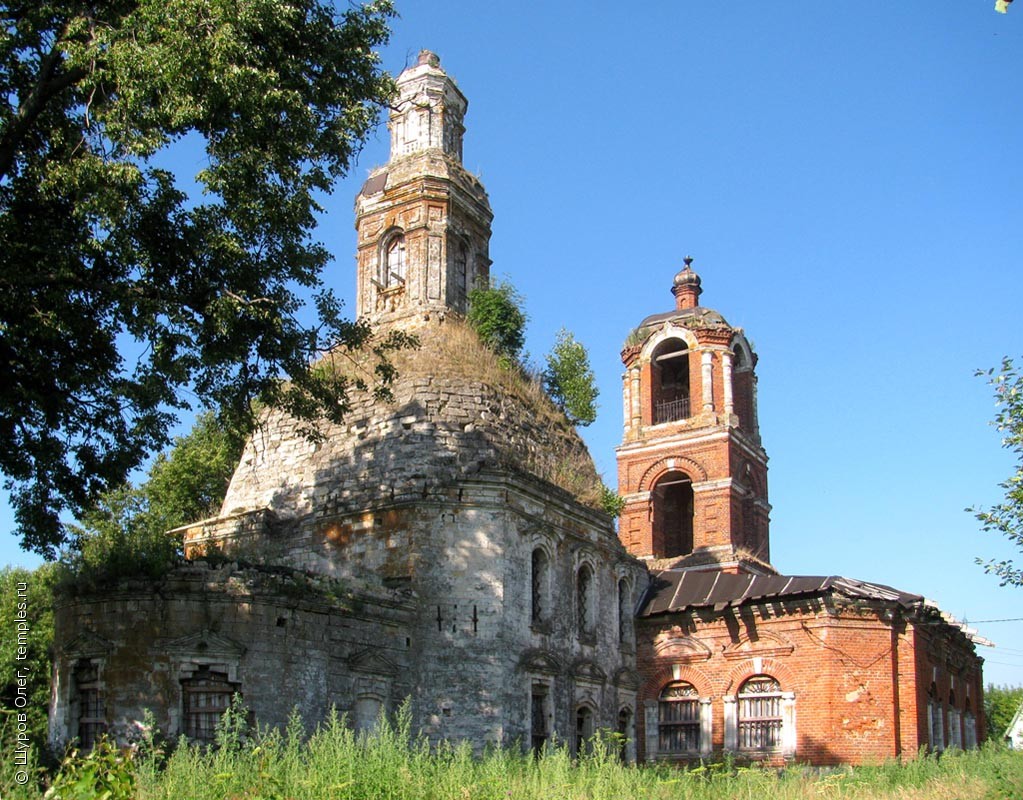 Покровская церковь в Авдулово (Ступино)