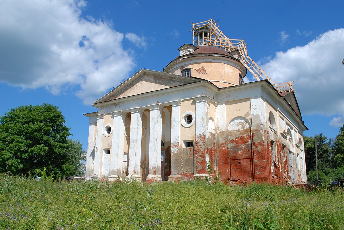 Покровская церковь Есиплево (Кольчугино)