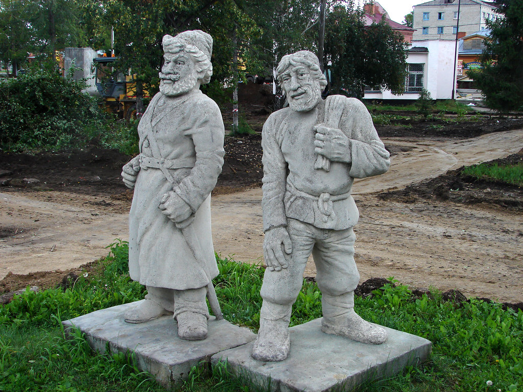 Памятник «Казак и крестьянин» (Ишим)