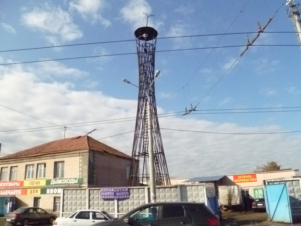 Шуховская башня в Копосово (Нижний Новгород)