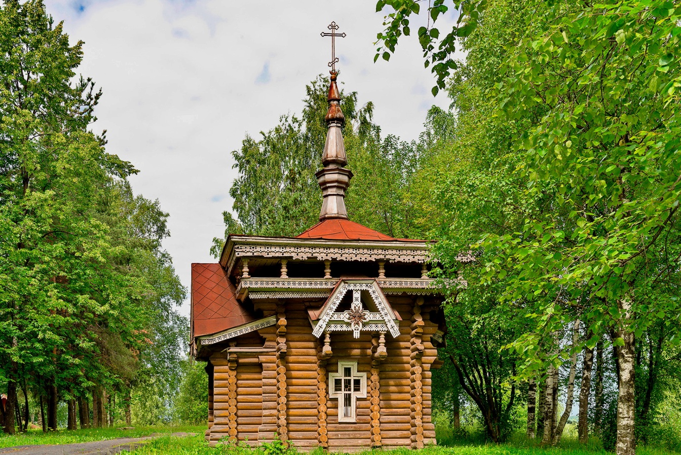 Деревянная часовня Святого Исаакия Долматского (Вытегра)
