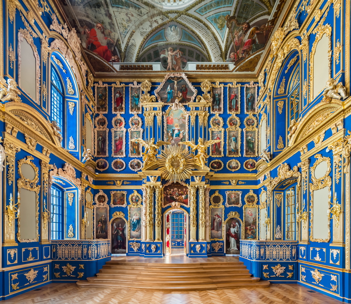 Церковь Воскресения в Екатерининском дворце (Пушкин)