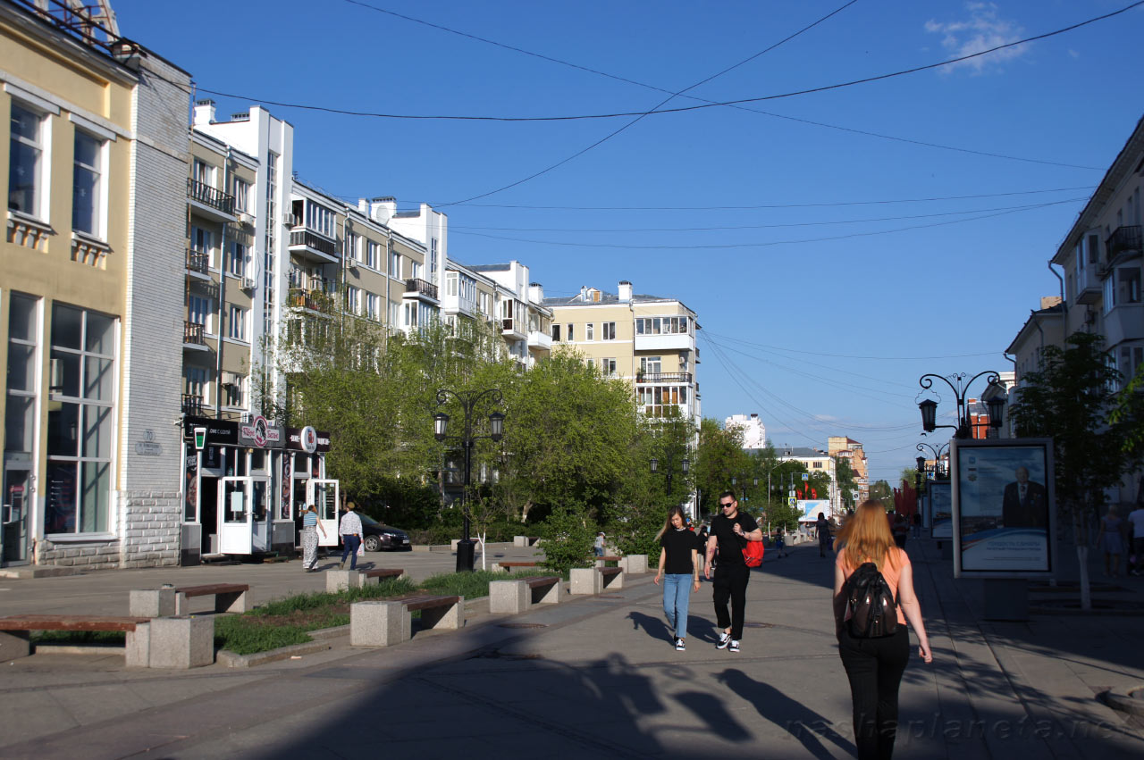 Пешеходная зона ул. Ленинградской (Самара)
