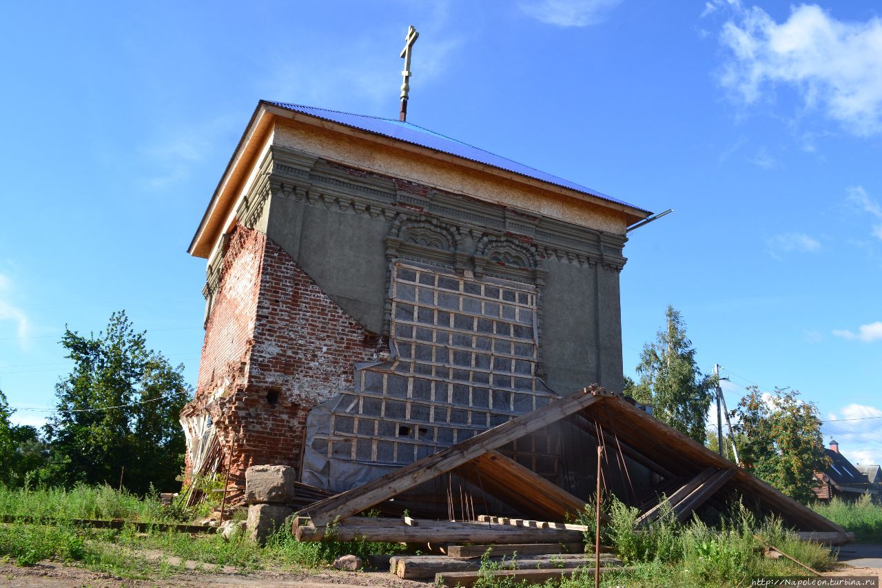 Руины Владимирской церкви (Городец)