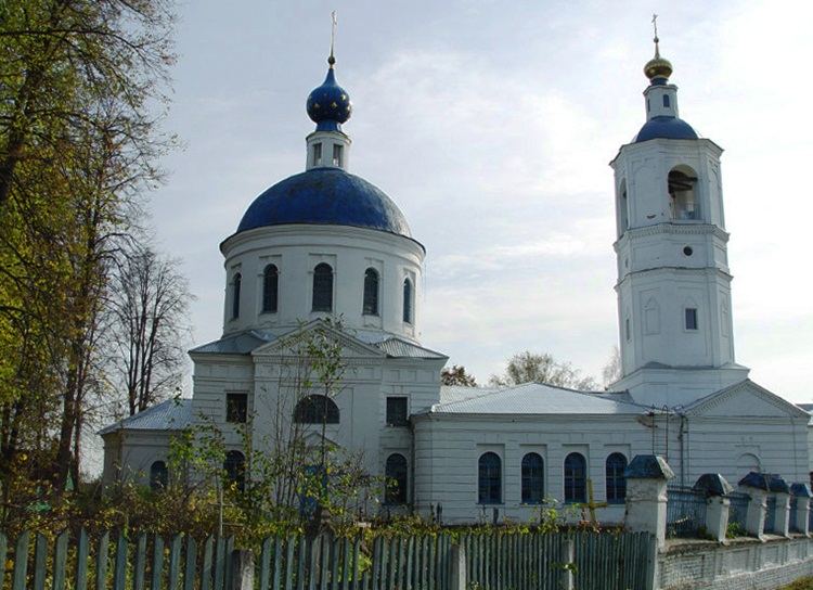 Крестовоздвиженская церковь в Костерёво (Петушки)