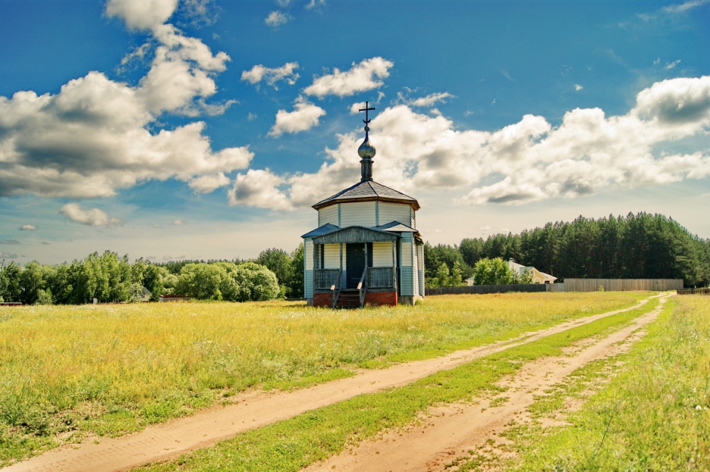 Часовня Петра и Февронии в Ласково (Рязанская область)