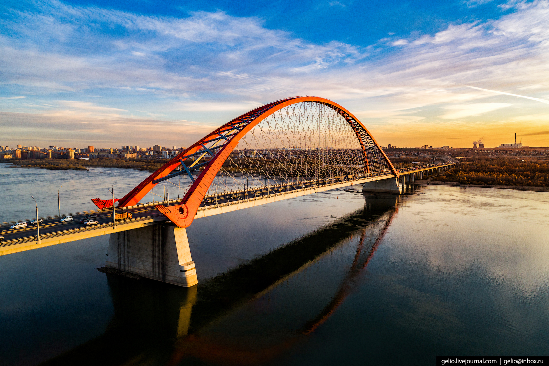Оловозаводской (Бугринский) мост (Новосибирск)
