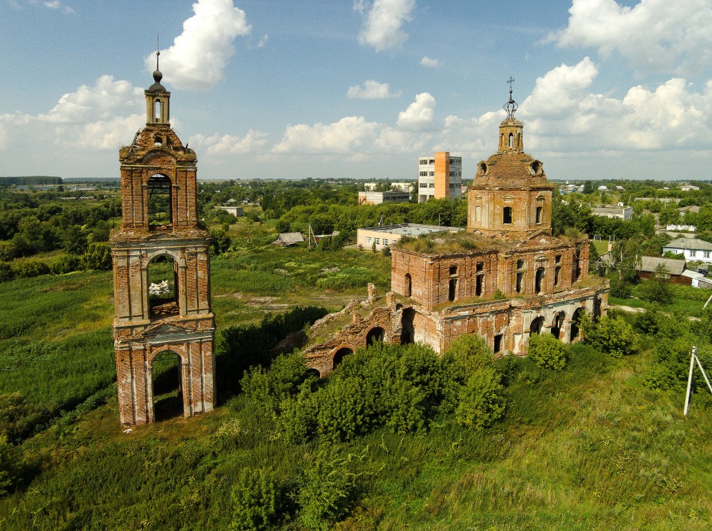 Церковь Димитрия Солунского в Нестерово (руины) (Рязанская область)