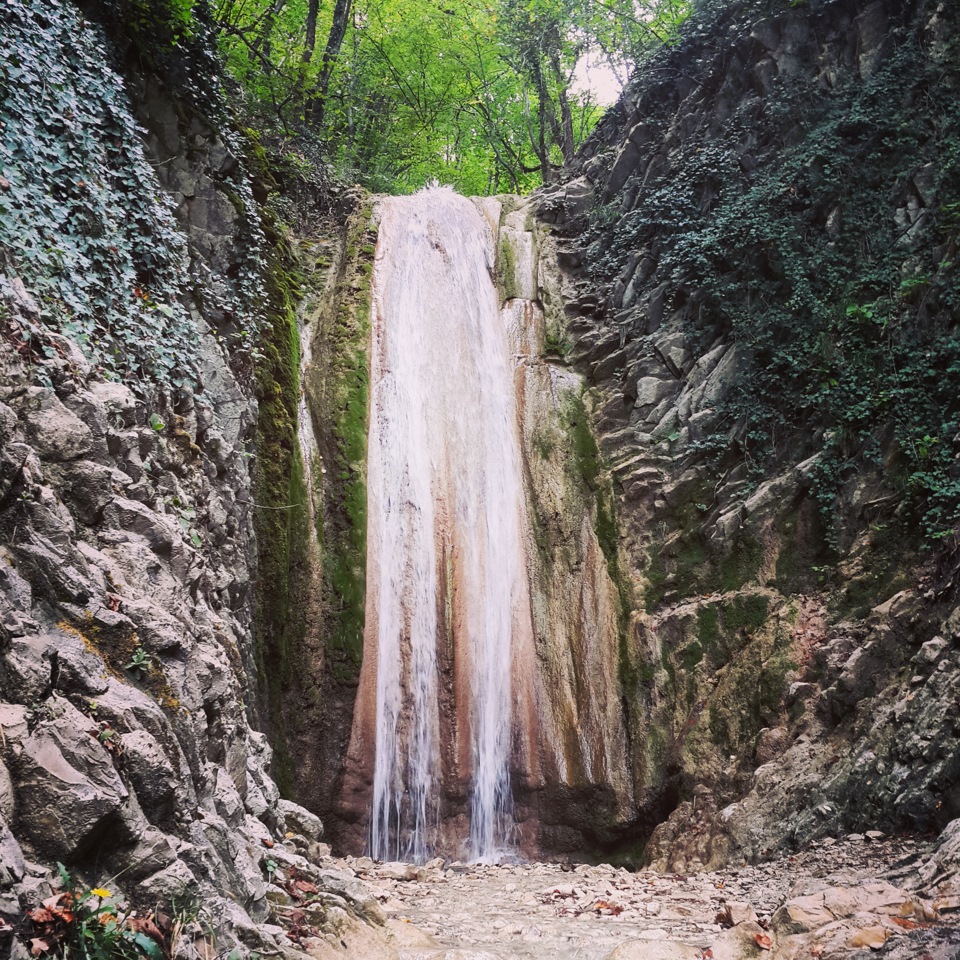 Бжидские водопады (Джубга)