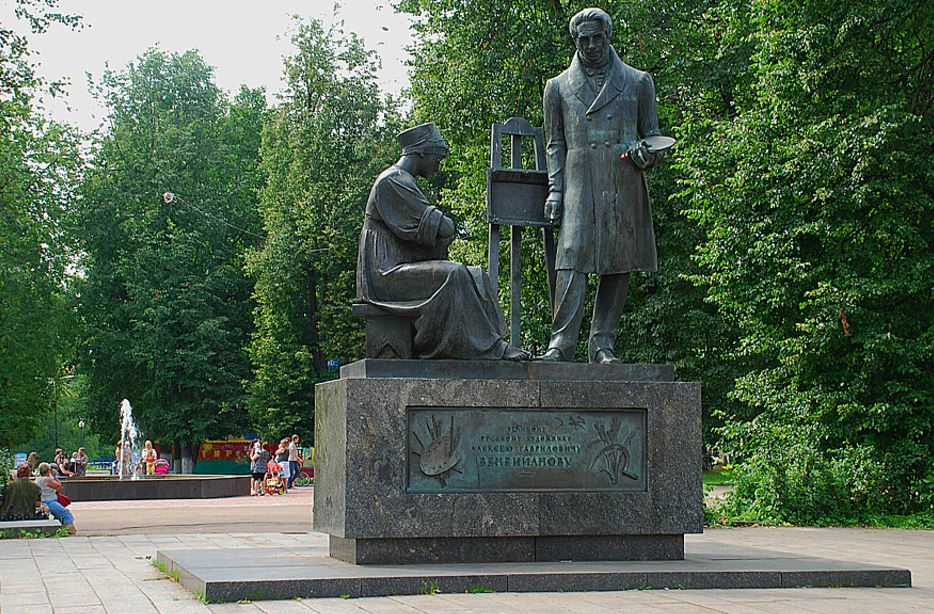 Памятник Алексею Гавриловичу Венецианову (Вышний Волочёк)