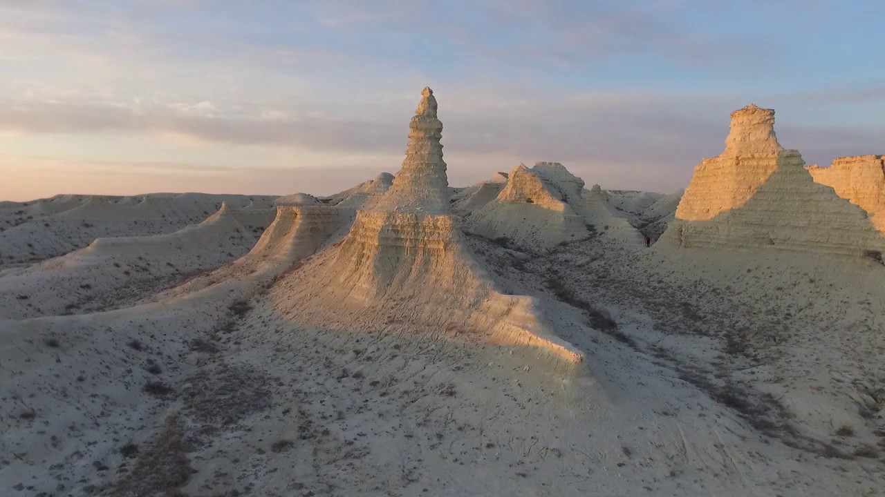 Меловое плато Аккергешен (Казахстан)