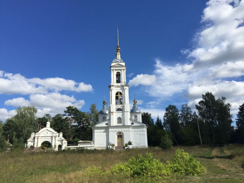 Вознесенская церковь в Охотино (Мышкин)