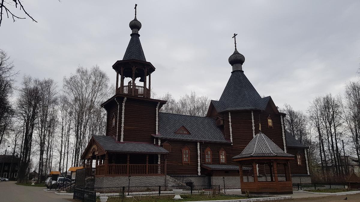 Никольская деревянная церковь (Шарья)