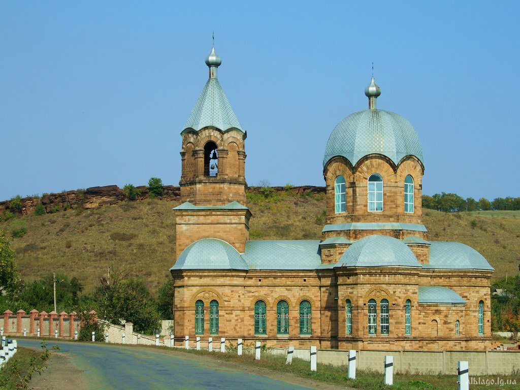Алексеевская церковь в Бугаевке (Луганская область)
