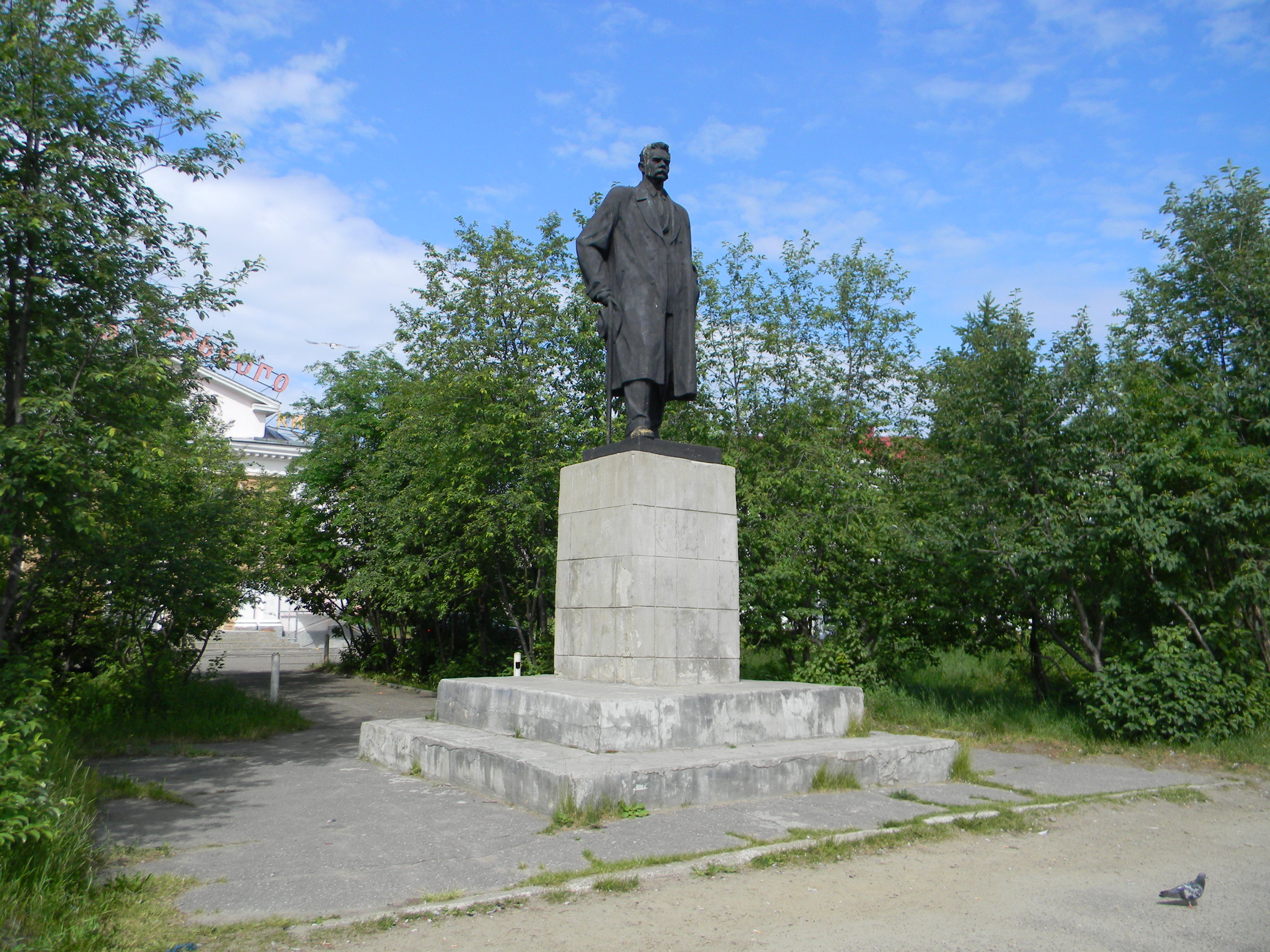 Памятник Максиму Горькому (Печора)